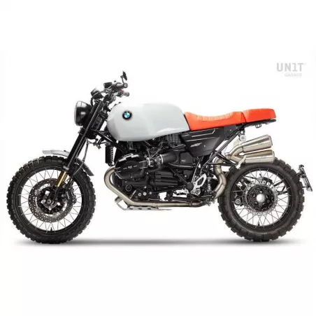 Kit NineT /7 orange saddle Unit Garage BMW R NineT - white
