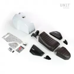 Kit NineT /7 selle marron Unit Garage BMW R NineT - blanc