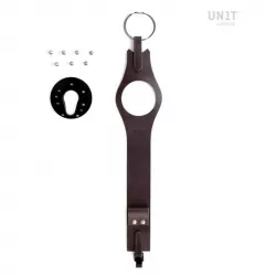 Ceinture de réservoir Unit Garage BMW R 12 NineT & R NineT - marron