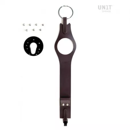 Ceinture de réservoir Unit Garage BMW R 12 NineT & R NineT - marron