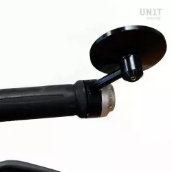 Rétroviseur avec embouts de guidon Unit Garage BMW R NineT Scrambler - noir