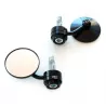 Rearview mirrors with universal handlebar ends Unit Garage BMW R 12 GS & R NineT - black