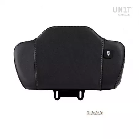 Atlas Unit Garage top-case leather backrest - black