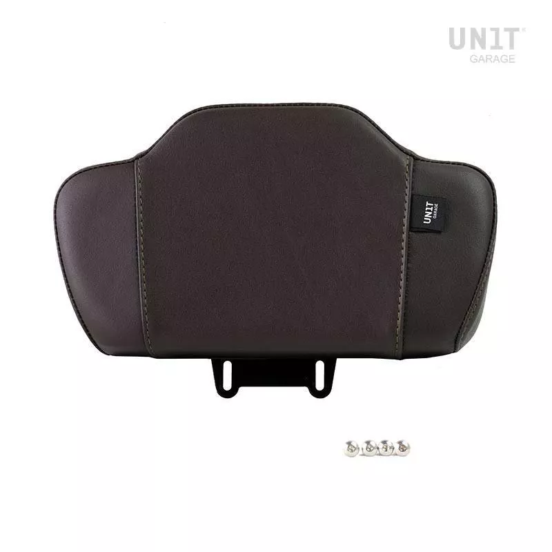 Dossier en cuir top-case Atlas Unit Garage - marron