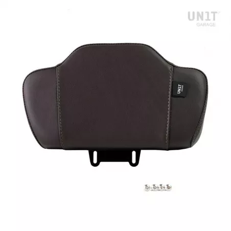 Dossier en cuir top-case Atlas Unit Garage - marron