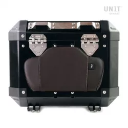 Dossier en cuir top-case Atlas Unit Garage - marron