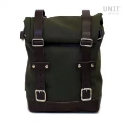 Side bag U001 Unit Garage - green/brown