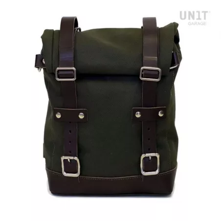 Side bag U001 Unit Garage - green/brown