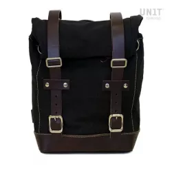 Side bag U001 Unit Garage - black/brown