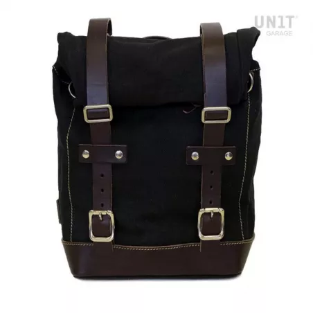 Side bag U001 Unit Garage - black/brown