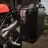 Paire de valises Atlas + cadres noirs Unit Garage BMW R NineT - 34/40 litres