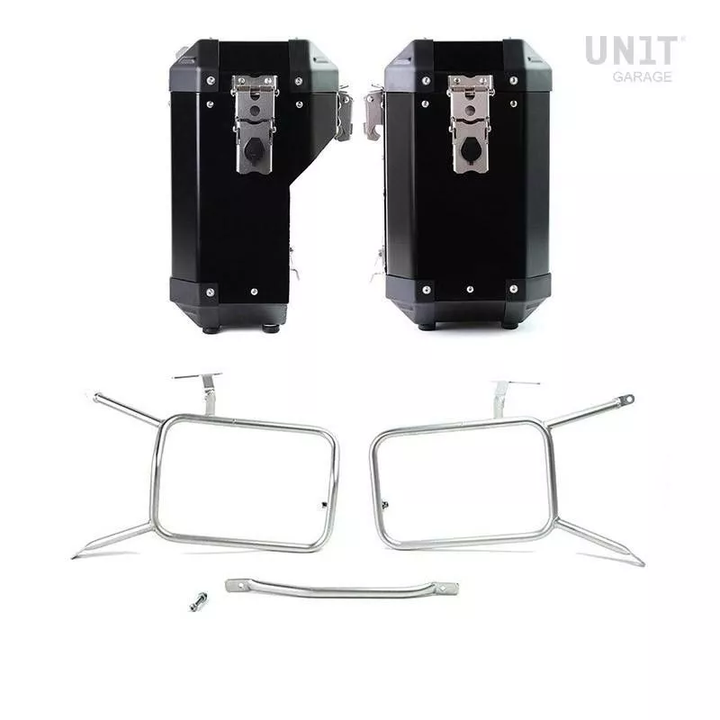 Set Atlas suitcases + frames Unit Garage BMW R NineT - 41/47 liters