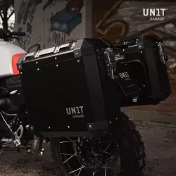 Paire de valises Atlas + cadres Unit Garage BMW R NineT - 41/47 litres