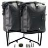 Set Khali panniers on symmetrical double frame Unit Garage BMW R NineT - 20/26 liters