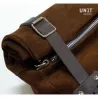Unit Garage Colorado Brown leather pannier set + right-hand bracket BMW R NineT - 22/30 liters