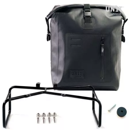 Set sacoche Khali + support Unit Garage BMW R NineT - 20/26 litres