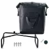 Set sacoche Khali + support Unit Garage BMW R NineT - 20/26 litres