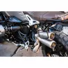 Set 2 sacoches Scram beige/marron + support double Unit Garage BMW R NineT -  22/30 litres