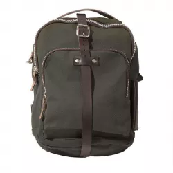 Sacoche de réservoir en toile Unit Garage - vert/marron