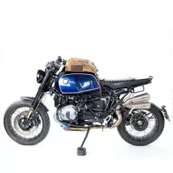 Unit Garage canvas tank bag - green/brown