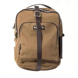 Unit Garage canvas tank bag - beige/brown