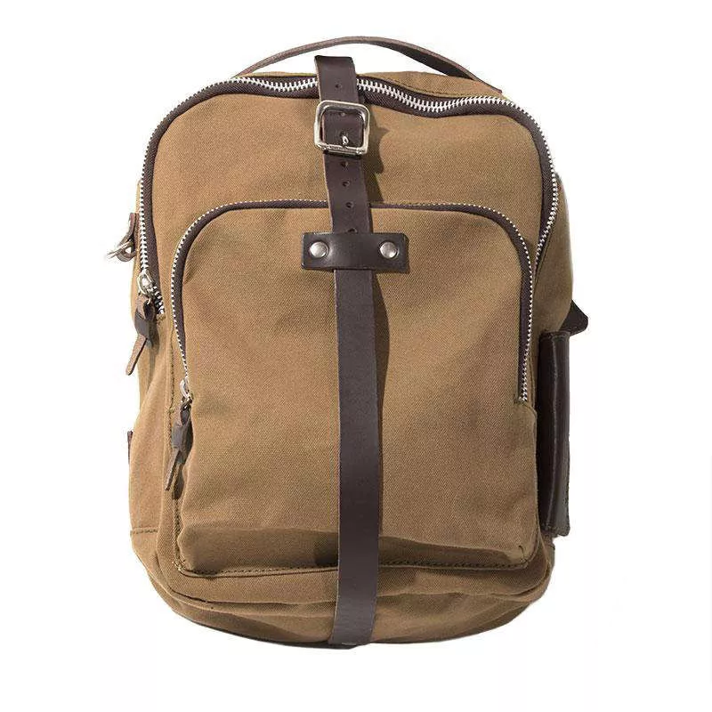 Unit Garage canvas tank bag - beige/brown
