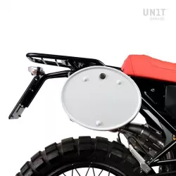 Porte-plaque frontale Unit Garage - blanc