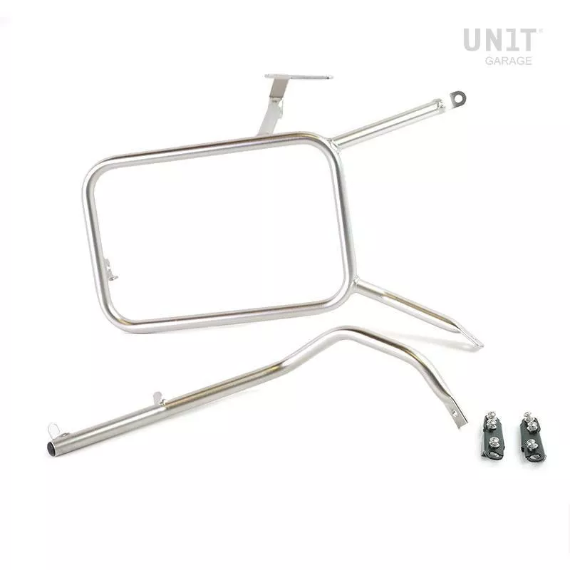 Straight frame for Atlas Unit Garage BMW R NineT - silver