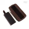 Leather phone holder for Unit Garage tank - brown