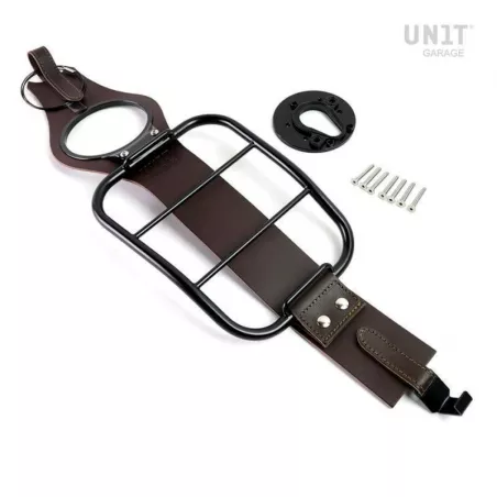 Ceinture de réservoir avec porte-bagages Unit Garage BMW R 12 NineT & R NineT - marron