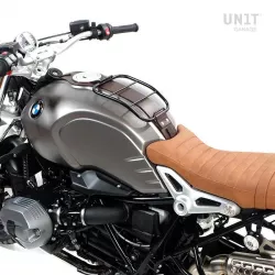 Ceinture de réservoir avec porte-bagages Unit Garage BMW R 12 NineT & R NineT - marron