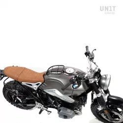Ceinture de réservoir avec porte-bagages Unit Garage BMW R 12 NineT & R NineT - marron