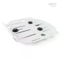 Aluminium bag holder with quick-release clip Unit Garage - silver