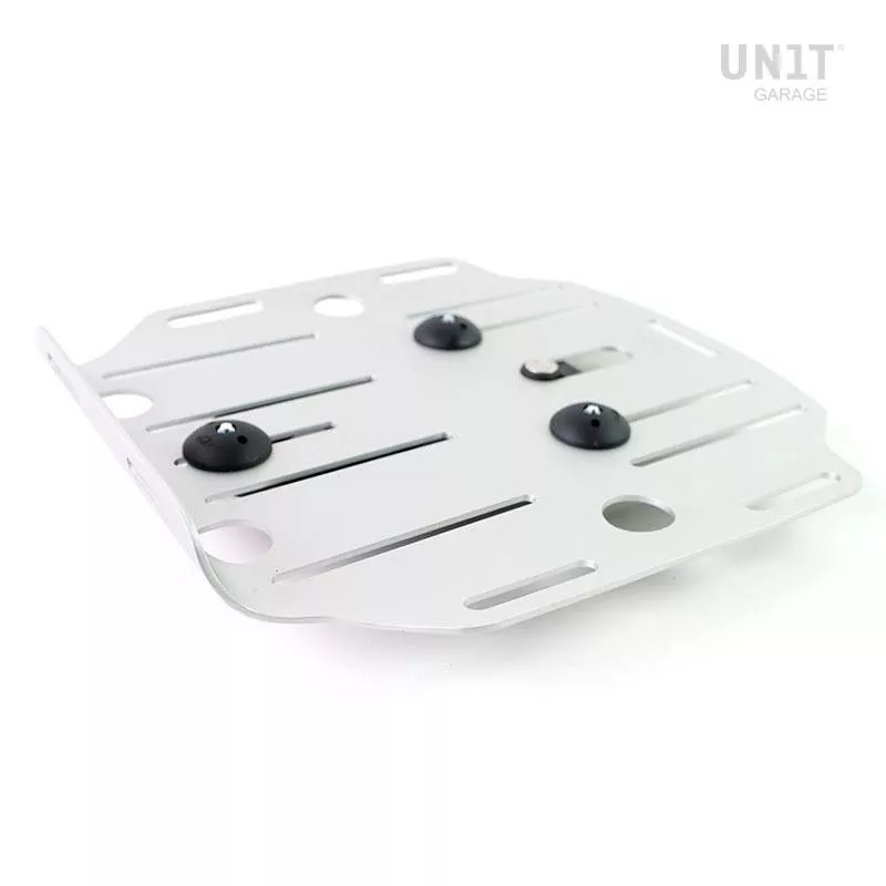 Support de sac en aluminium avec attache rapide Unit Garage - argent