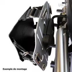 Support de sac en aluminium avec attache rapide Unit Garage - argent