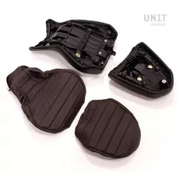 Housse de selle Unit Garage BMW R NineT marron - 2 pièces