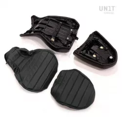 Housse de selle Unit Garage BMW R NineT noir - 2 pièces