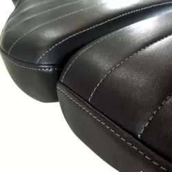 Housse de selle Unit Garage BMW R NineT noir - 2 pièces