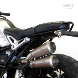 Housse de selle Unit Garage BMW R NineT noir - 2 pièces