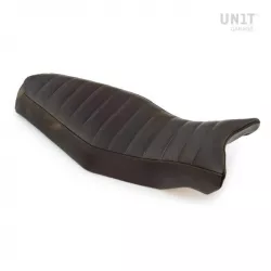 Selle en cuir Tandem Unit Garage BMW R NineT - marron