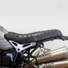 Selle en cuir Tandem Unit Garage BMW R NineT - noir