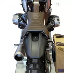 Selle en cuir Monoplace Unit Garage BMW R NineT - marron