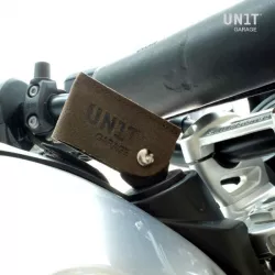 Étui à clé en cuir Unit Garage - Moss Grey