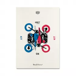 Poster E Deus x Unit Garage