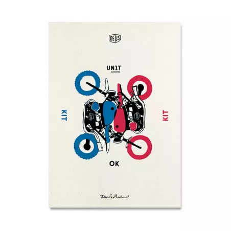 Poster E Deus x Unit Garage