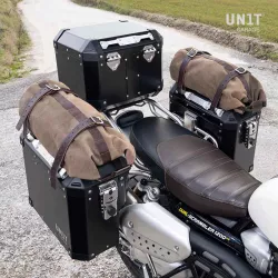 Paire de valises Atlas + cadres Unit Garage BMW R12 GS - 41/48 litres - noir image 5