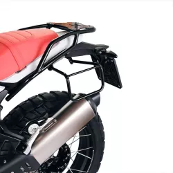 Sacoche toile noire/noire + support gauche Unit Garage BMW R 12 GS - 10/14 litres