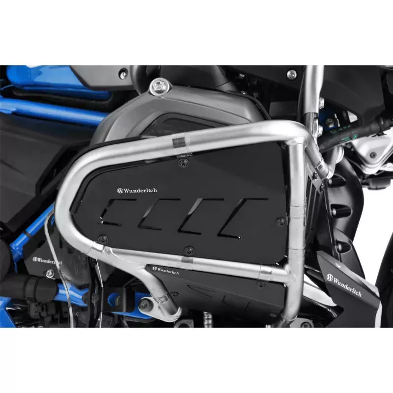 Wunderlich original cylinder guard side protection for BMW R 1200 GS & GSA - black picture 1