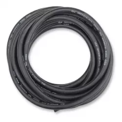 Universal rubber oil/fuel hose - black