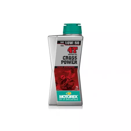 MOTOREX engine oil - Cross Power 4T SAE 10W/50 - 1L